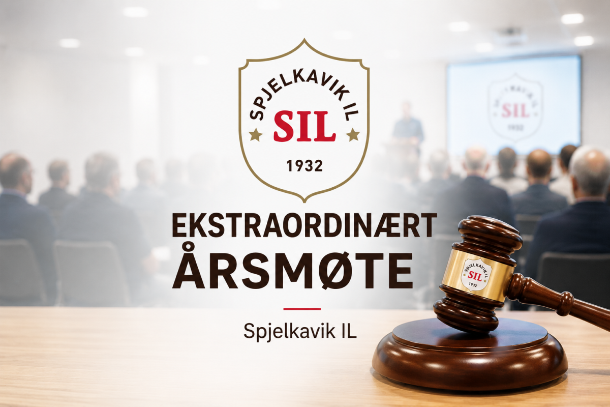 Bilde til artikkelen Innkalling til ekstraordinært årsmøte i Spjelkavik IL