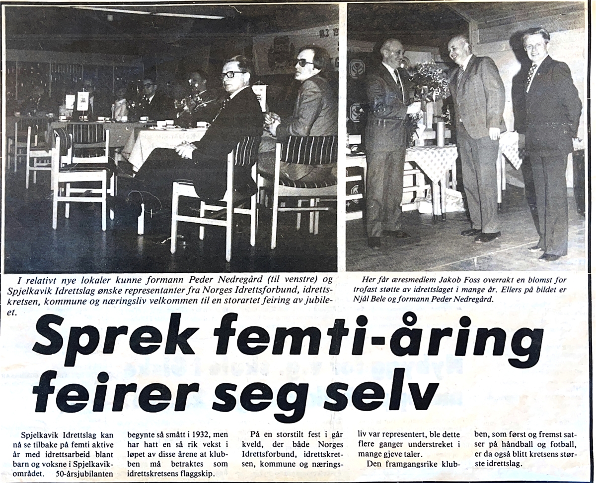 Bilde til artikkelen Sprek 50-åring feirer seg selv